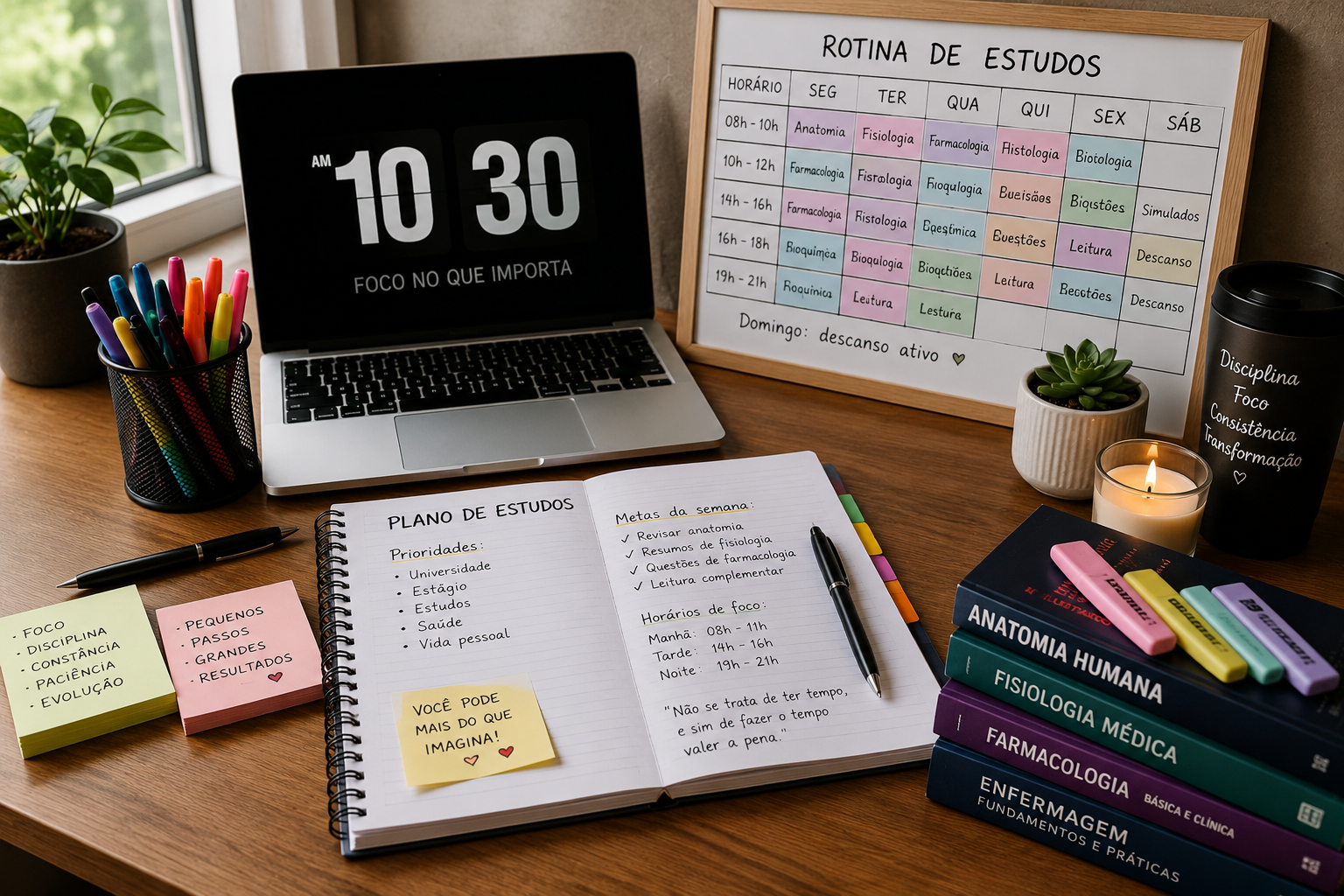 Como Criar uma Rotina de Estudos Sustentável Sem Cair na Procrastinação