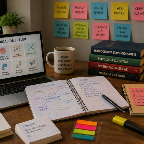 8 técnicas de estudo comprovadas que realmente funcionam
