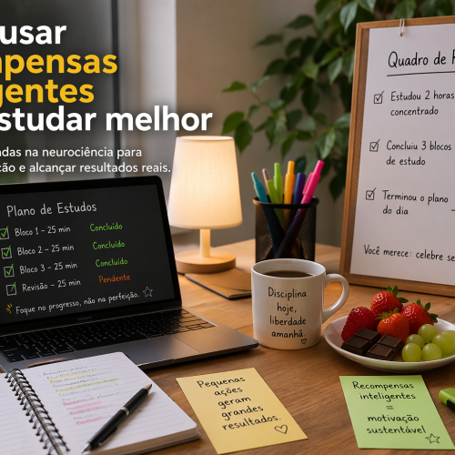 Como usar recompensas inteligentes para estudar melhor